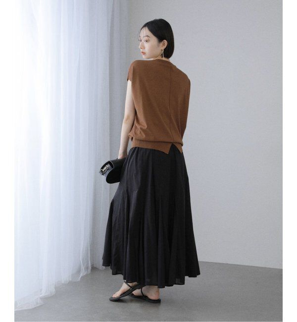  「《追加》【洗える】コットンローンマチフレアスカート」|スカート|