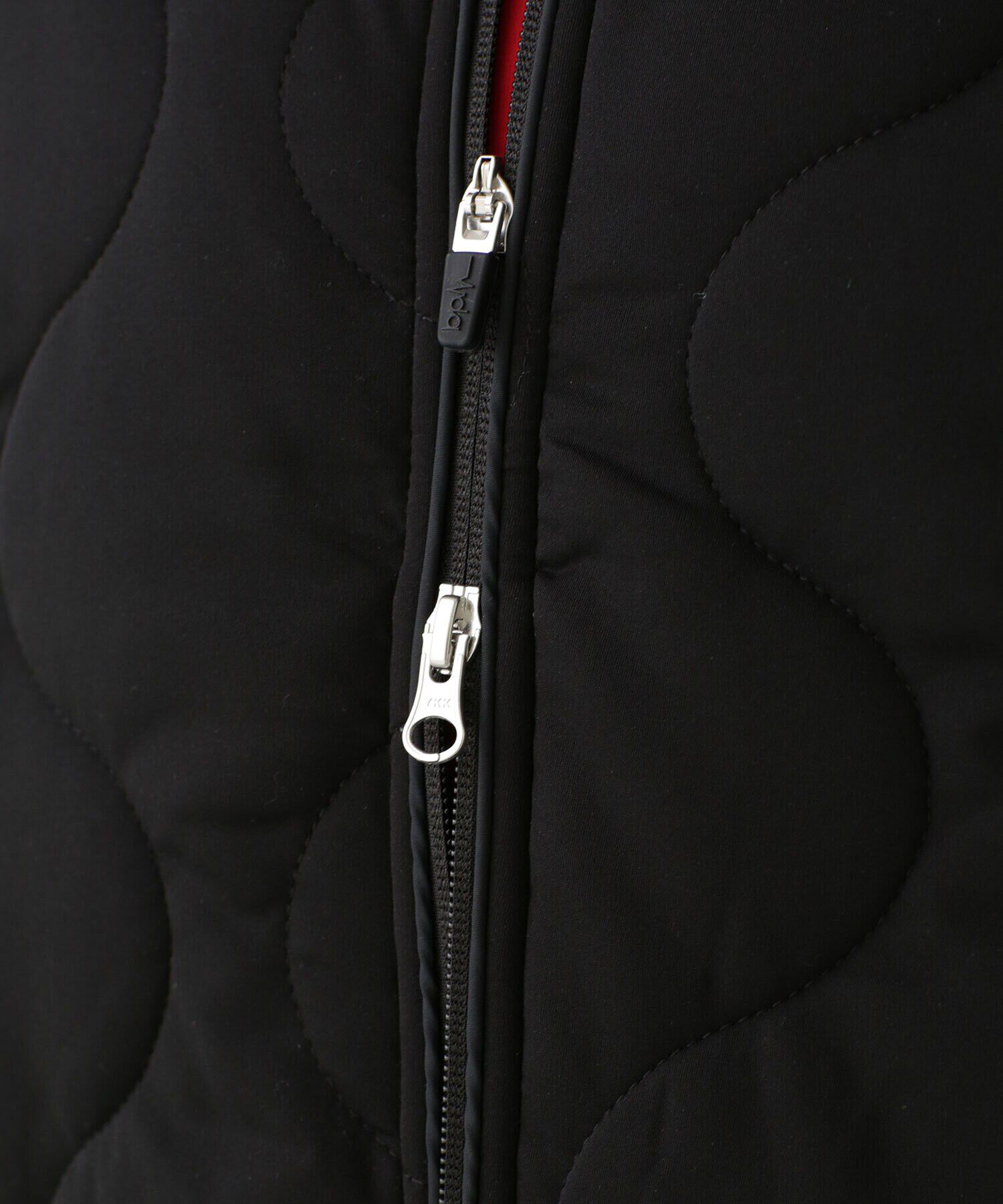 nano･universe「ZIP UP スタンドキルトブルゾン/オーバーサイズ」|ブルゾン・スタジャン|