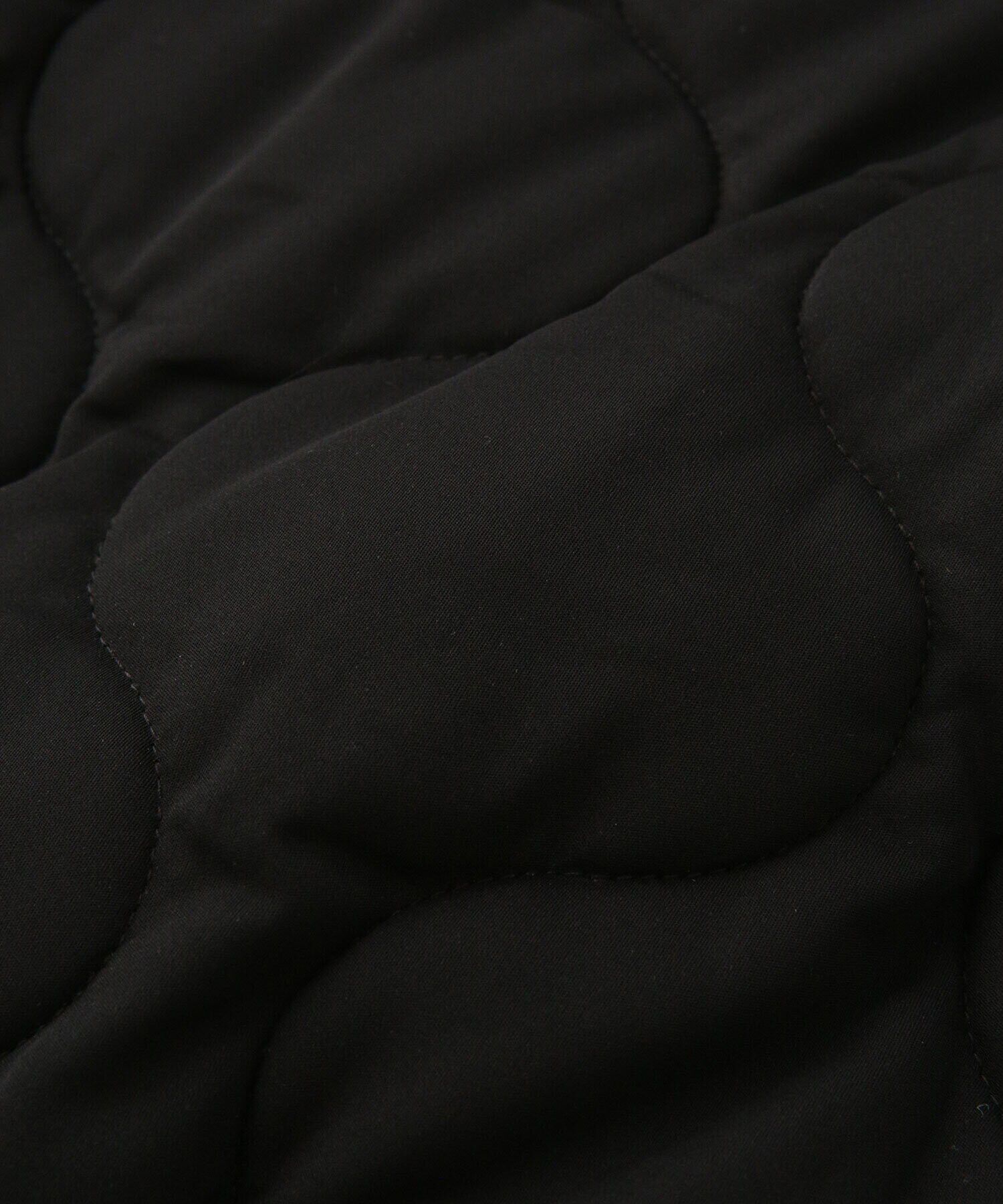 nano･universe「ZIP UP スタンドキルトブルゾン/オーバーサイズ」|ブルゾン・スタジャン|