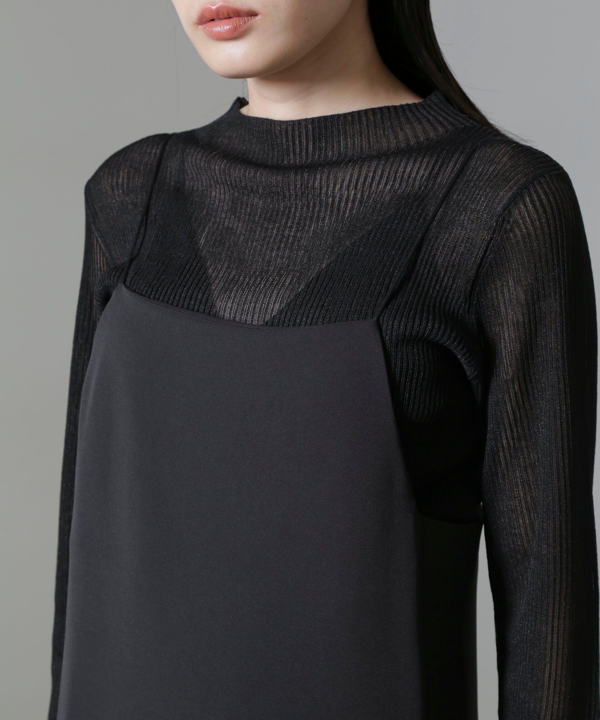 nano･universe「スクエアネックキャミワンピース(セットアップ可)」|ワンピース|