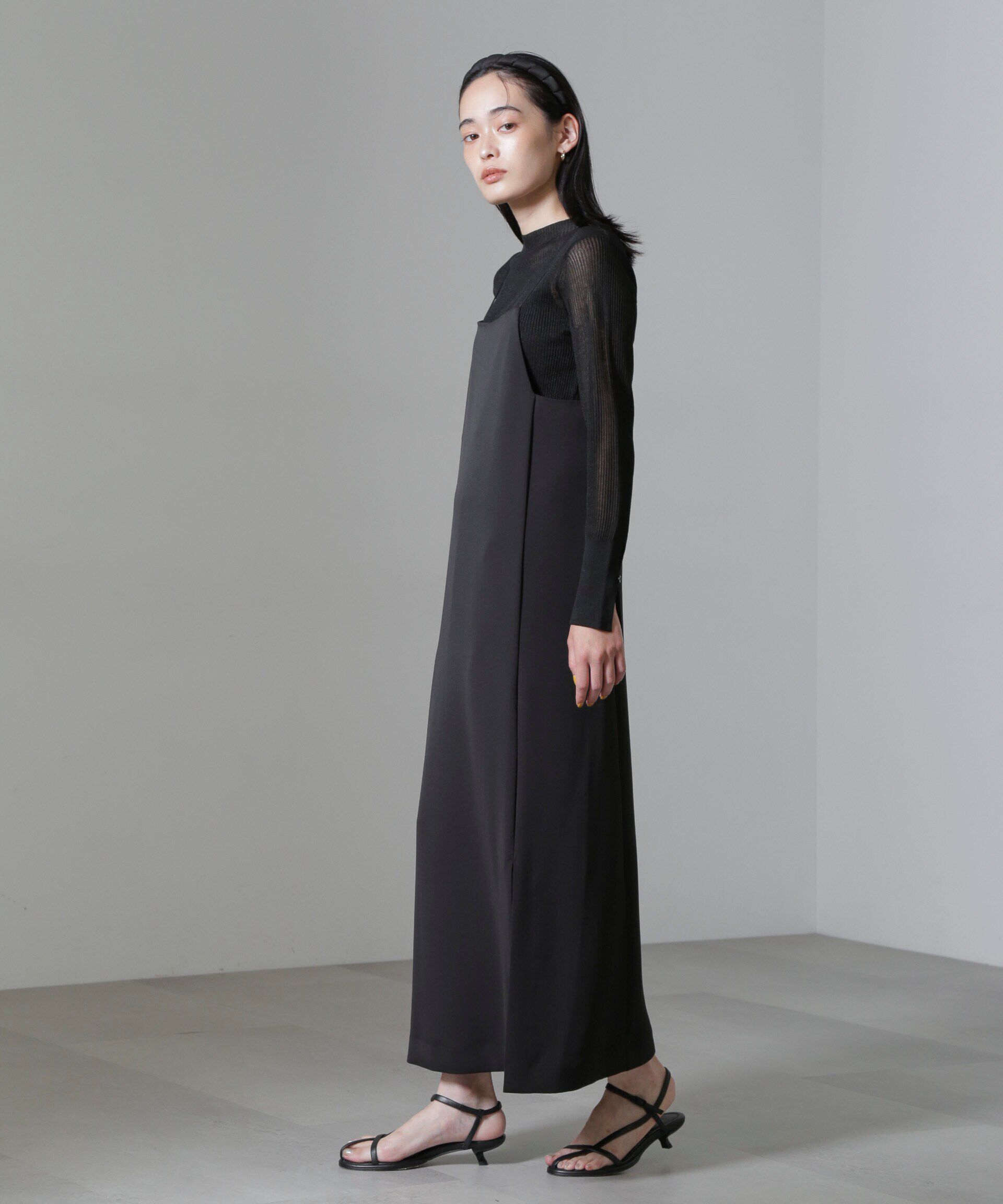 nano･universe「スクエアネックキャミワンピース(セットアップ可)」|ワンピース|