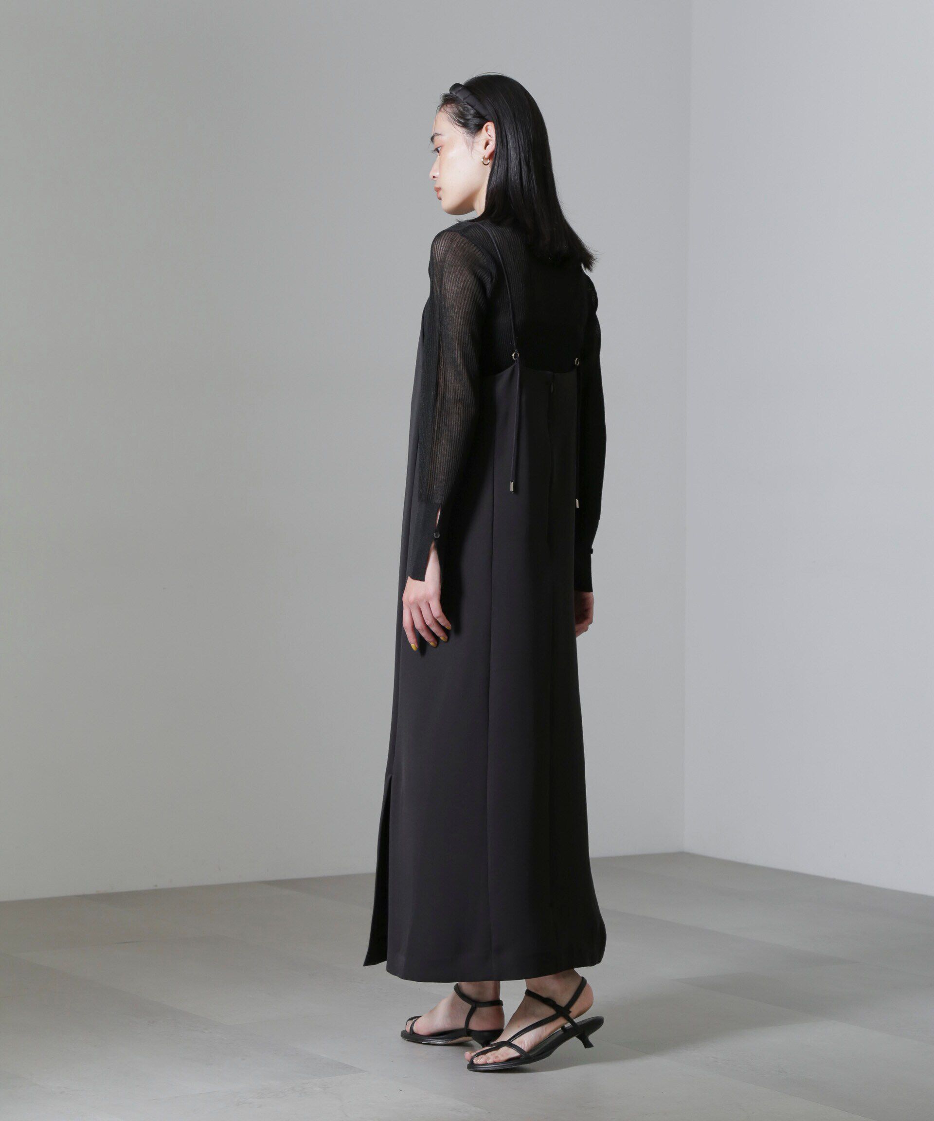 nano･universe「スクエアネックキャミワンピース(セットアップ可)」|ワンピース|