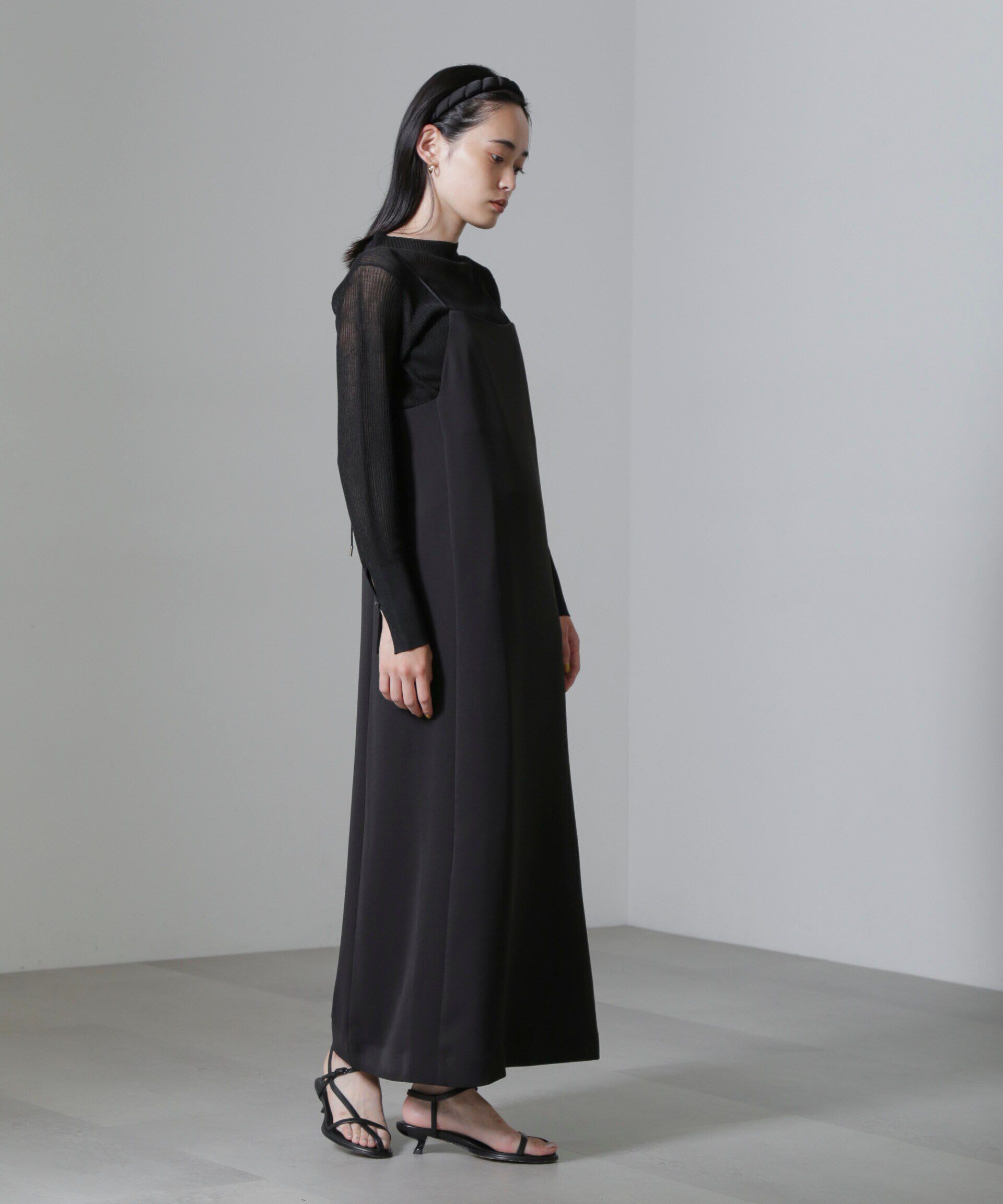 nano･universe「スクエアネックキャミワンピース(セットアップ可)」|ワンピース|