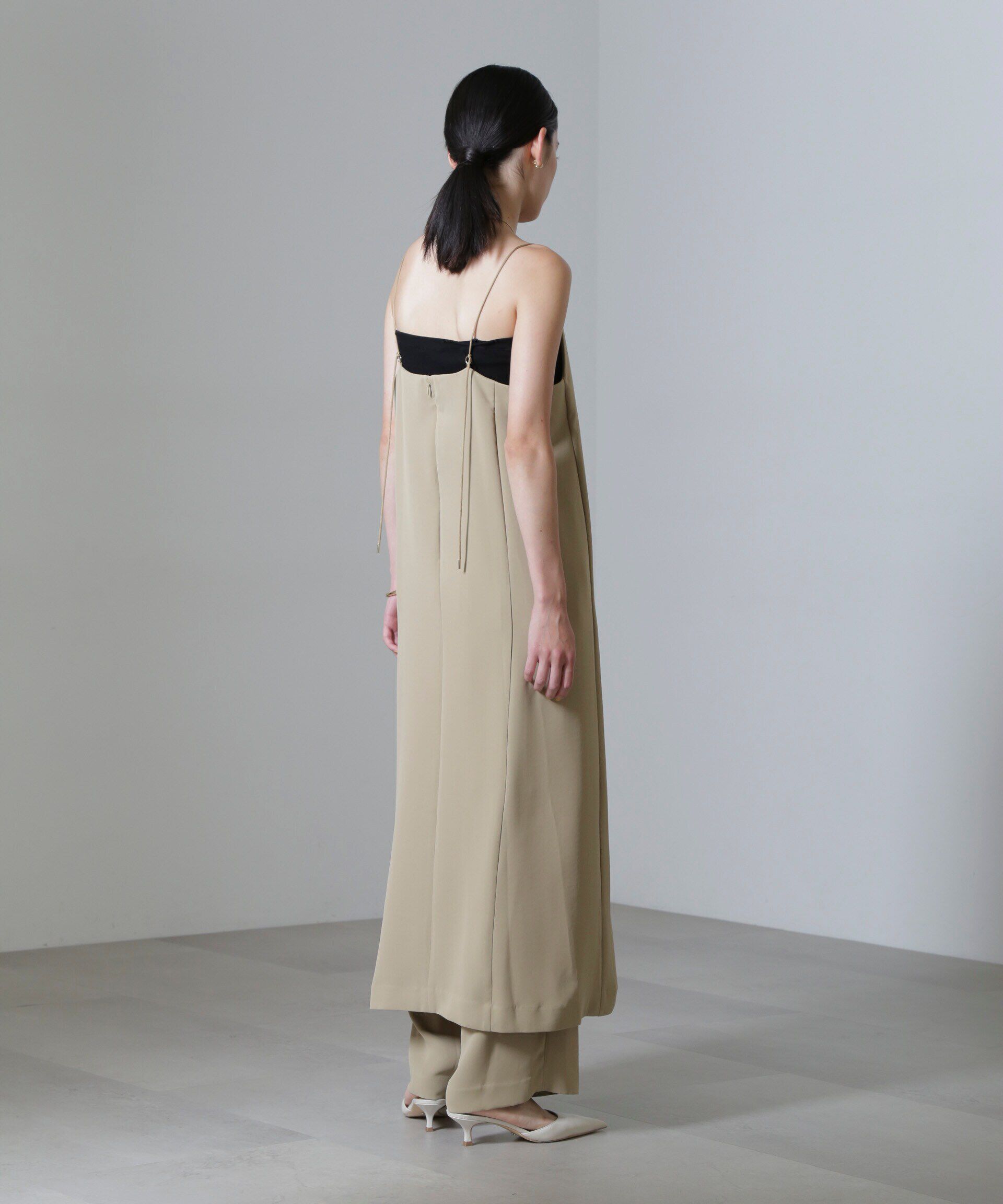 nano･universe「スクエアネックキャミワンピース(セットアップ可)」|ワンピース|