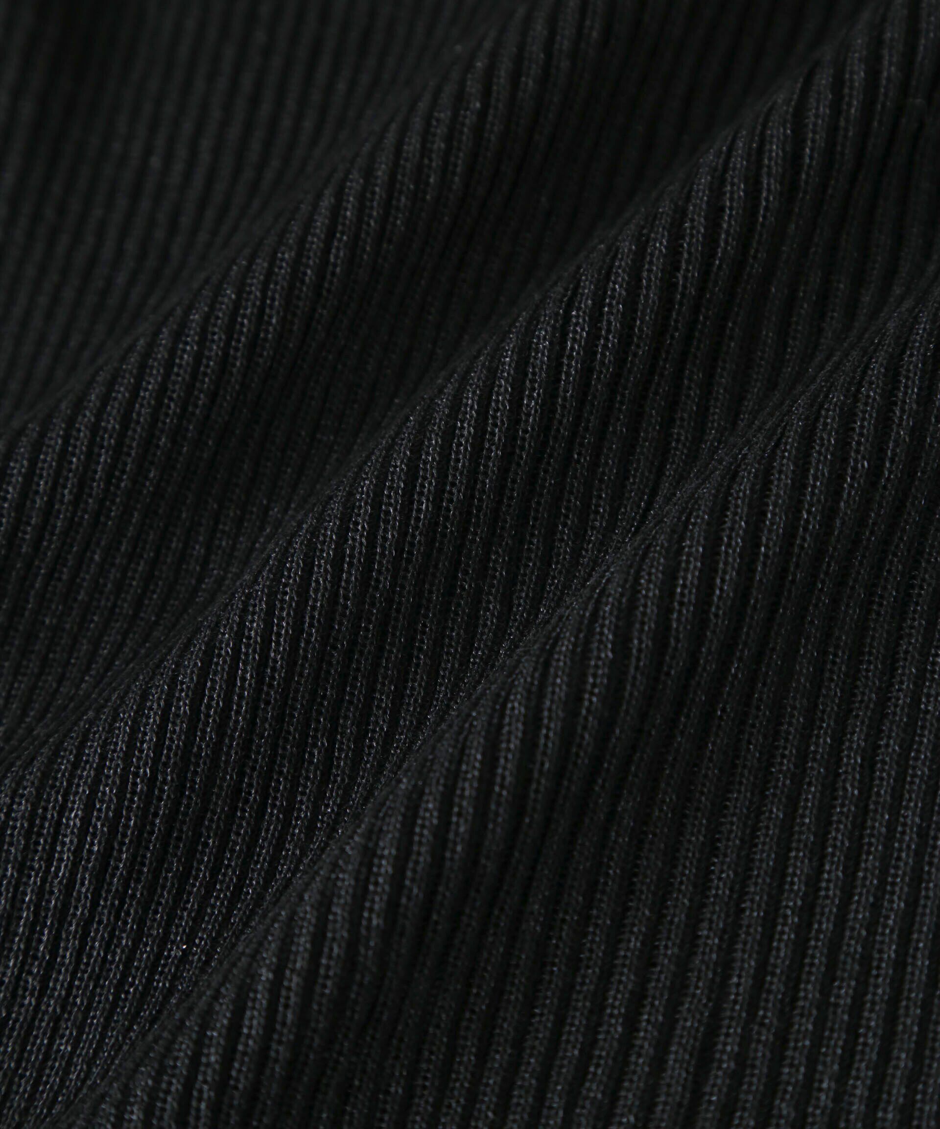 nano･universe「シアーブライトリブニットプルオーバー」|ニット・セーター|