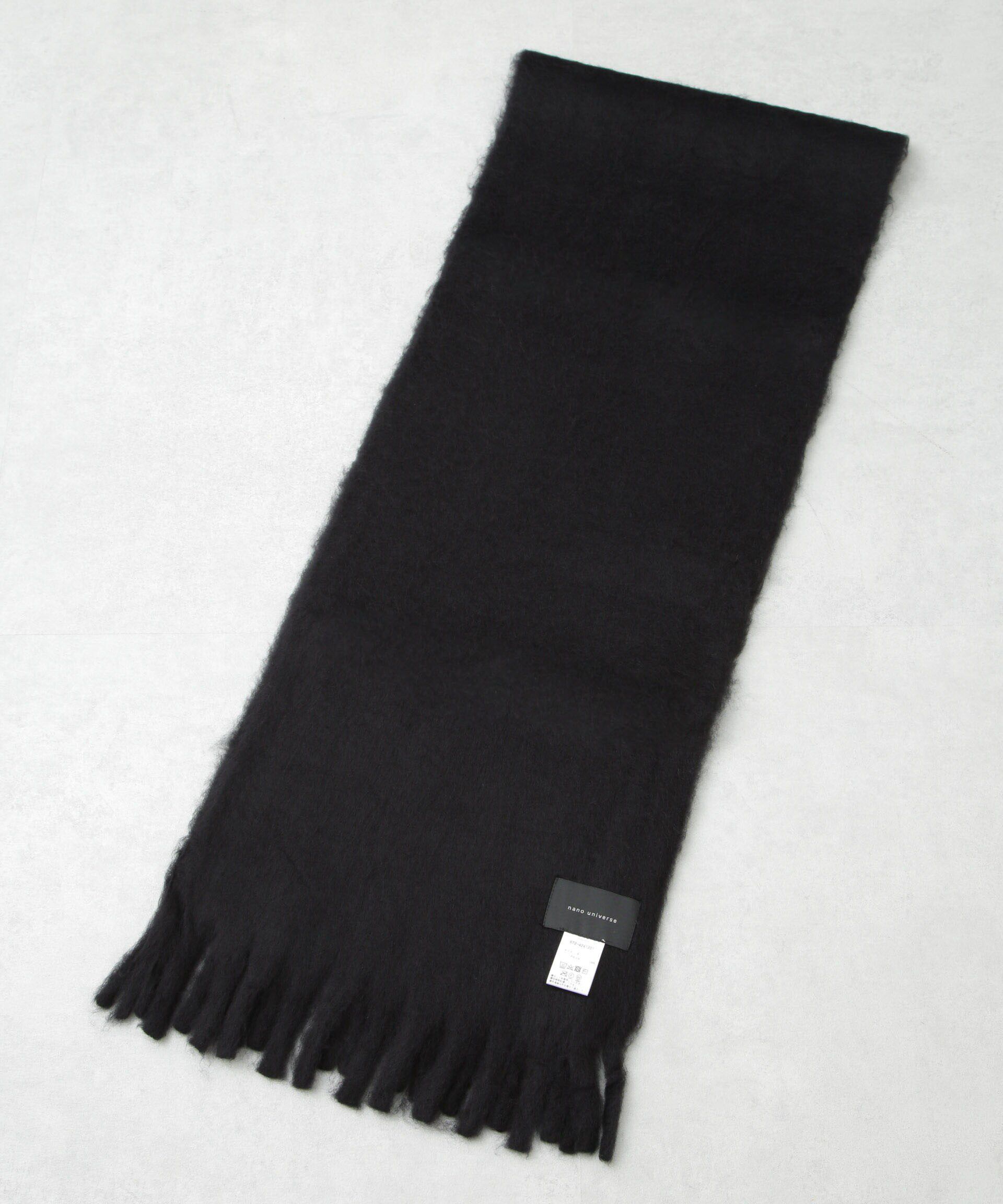 NANO universe「ボリュームフリンジマフラー」|マフラー|