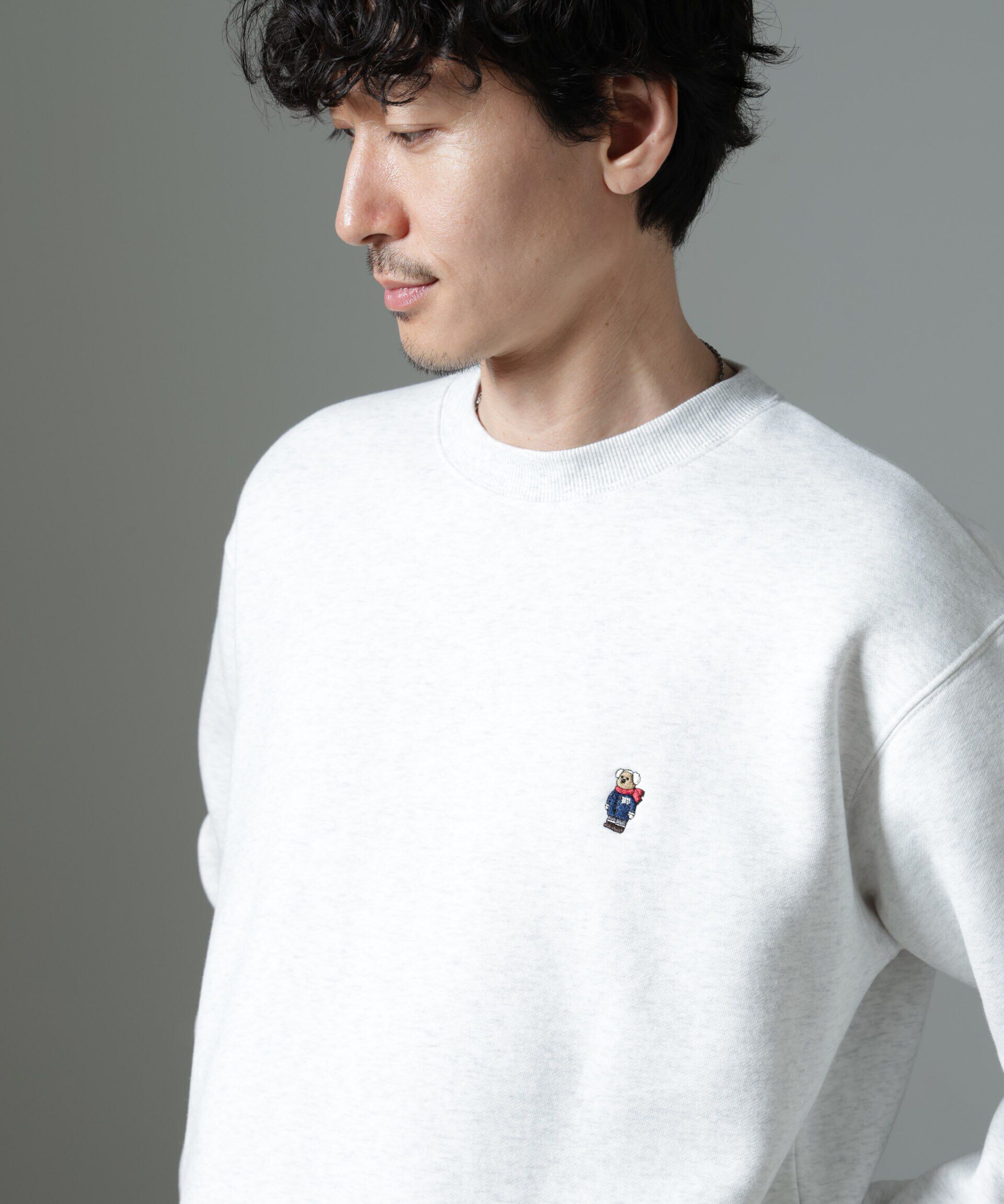 nano･universe「ナノベア 裏起毛スウェット 長袖 2」|Tシャツ・カットソー|