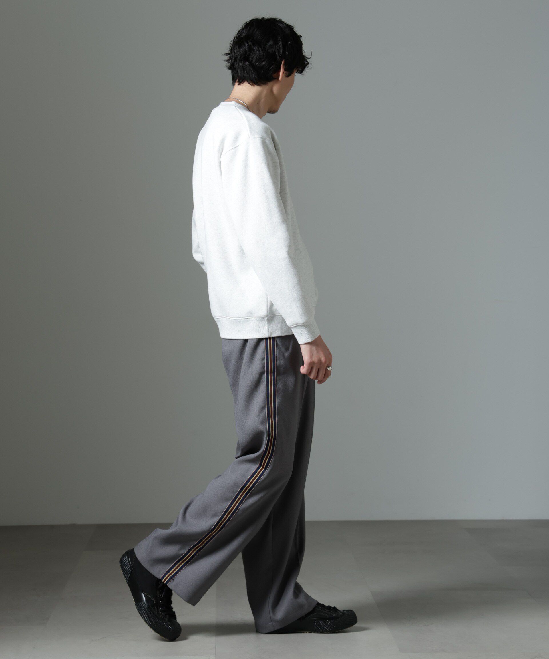 nano･universe「ナノベア 裏起毛スウェット 長袖 2」|Tシャツ・カットソー|