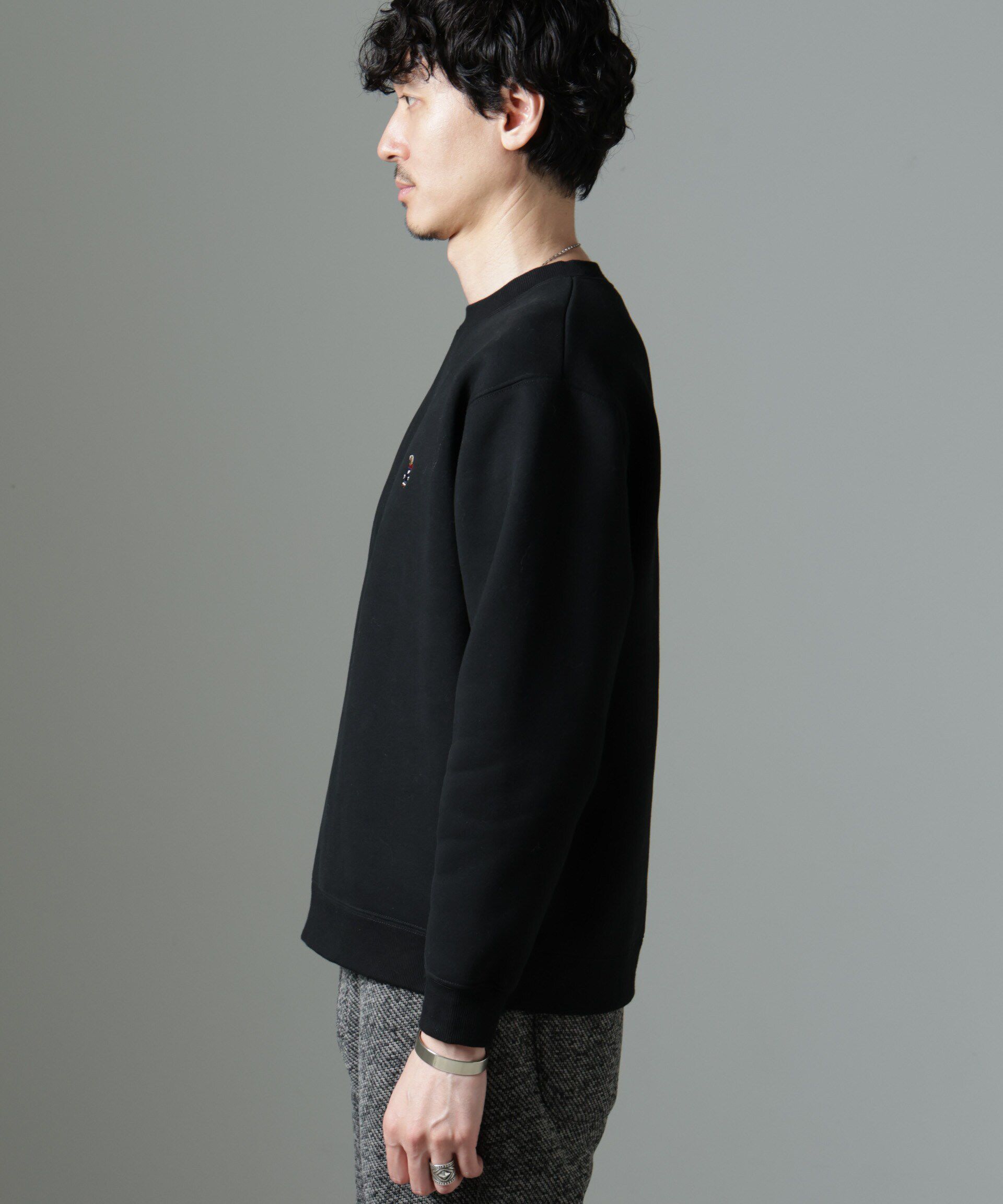 nano･universe「ナノベア 裏起毛スウェット 長袖 2」|Tシャツ・カットソー|