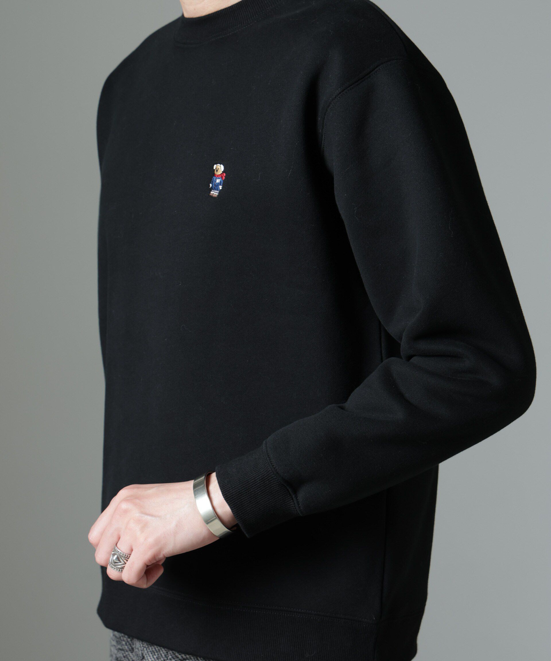 nano･universe「ナノベア 裏起毛スウェット 長袖 2」|Tシャツ・カットソー|