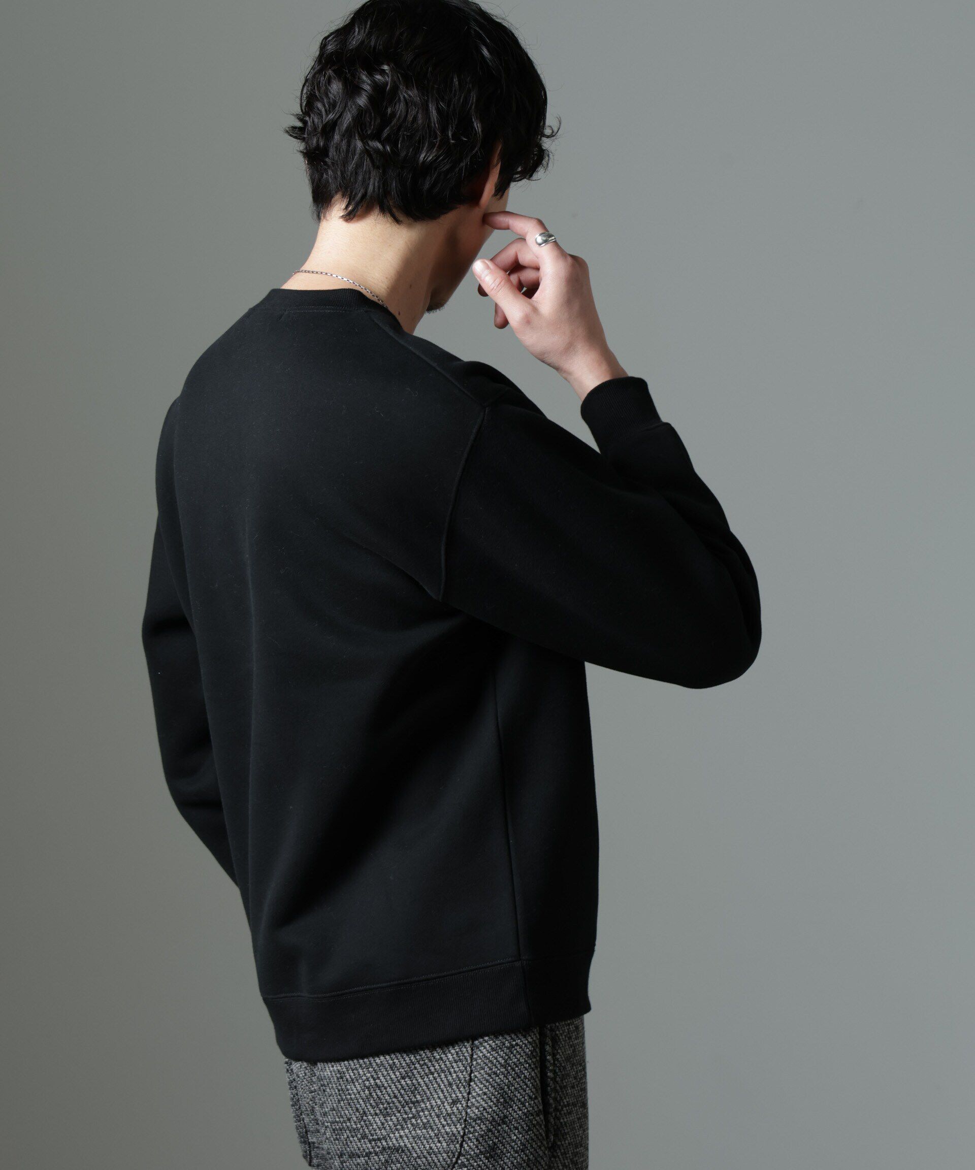 nano･universe「ナノベア 裏起毛スウェット 長袖 2」|Tシャツ・カットソー|