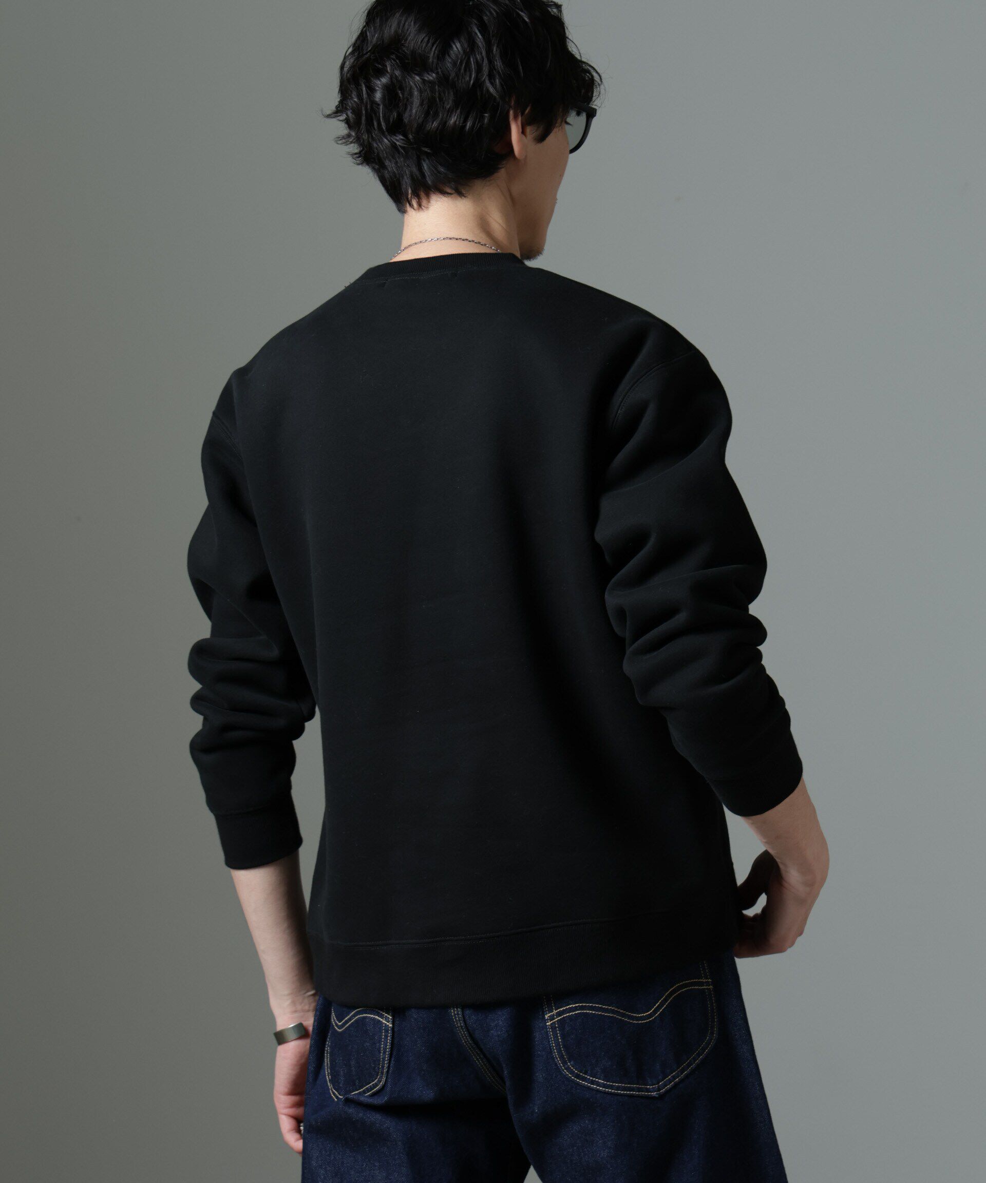 nano･universe「ナノベア 裏起毛スウェット 長袖 2」|Tシャツ・カットソー|