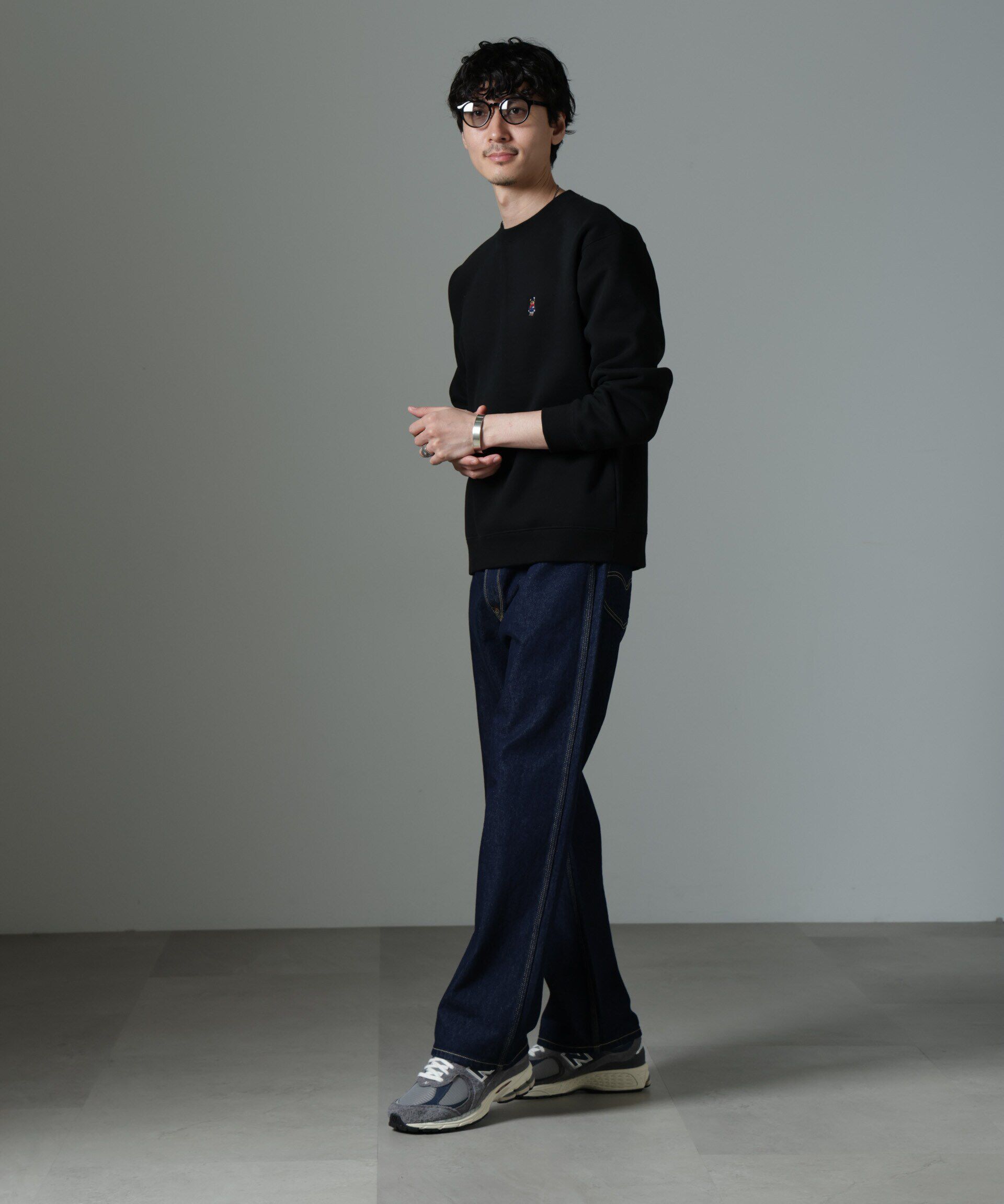 nano･universe「ナノベア 裏起毛スウェット 長袖 2」|Tシャツ・カットソー|