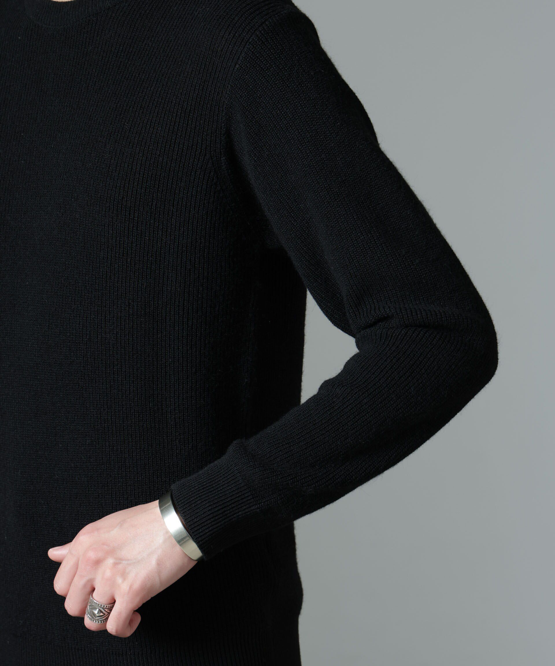 nano･universe「アンゴラミックス畔ニット」|ニット・セーター|