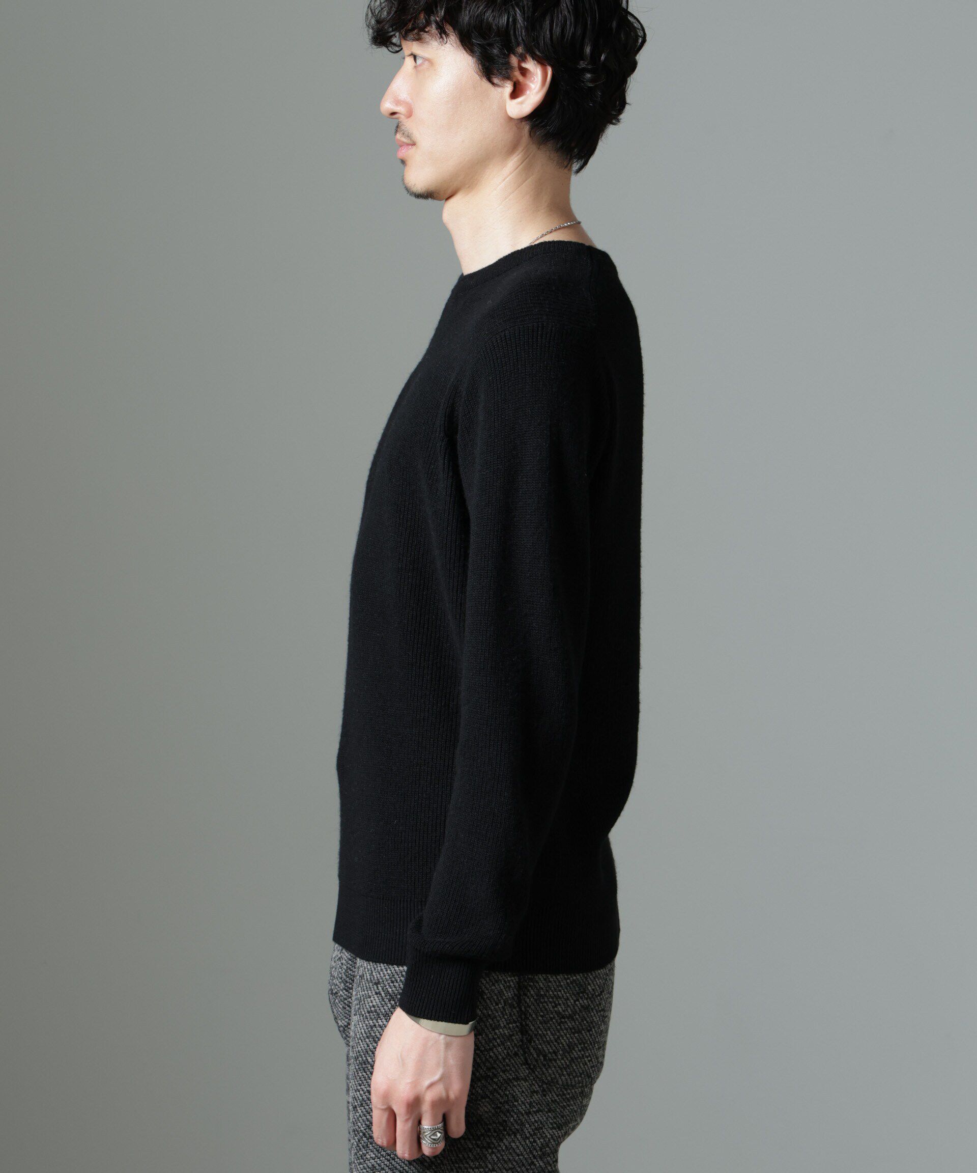 nano･universe「アンゴラミックス畔ニット」|ニット・セーター|