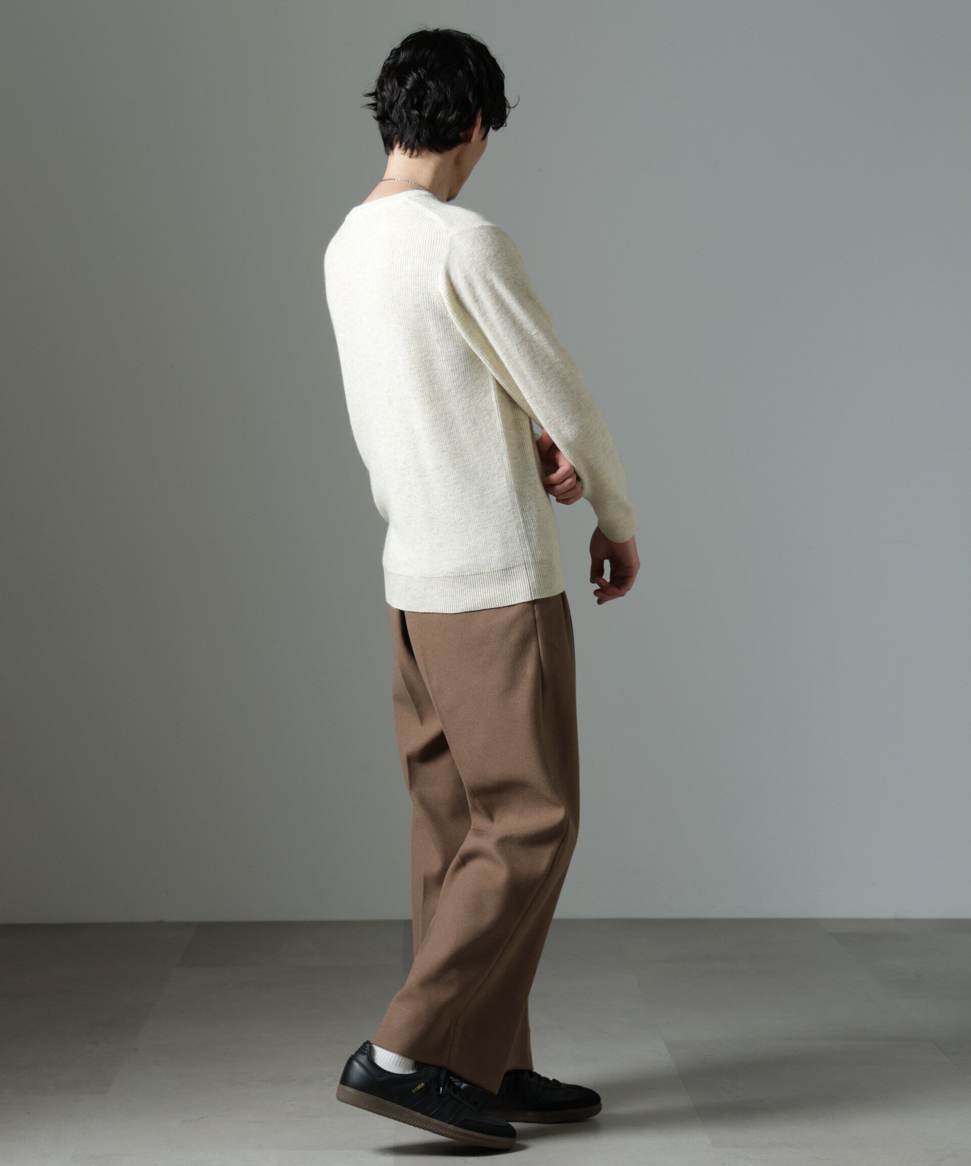 nano･universe「アンゴラミックス畔ニット」|ニット・セーター|