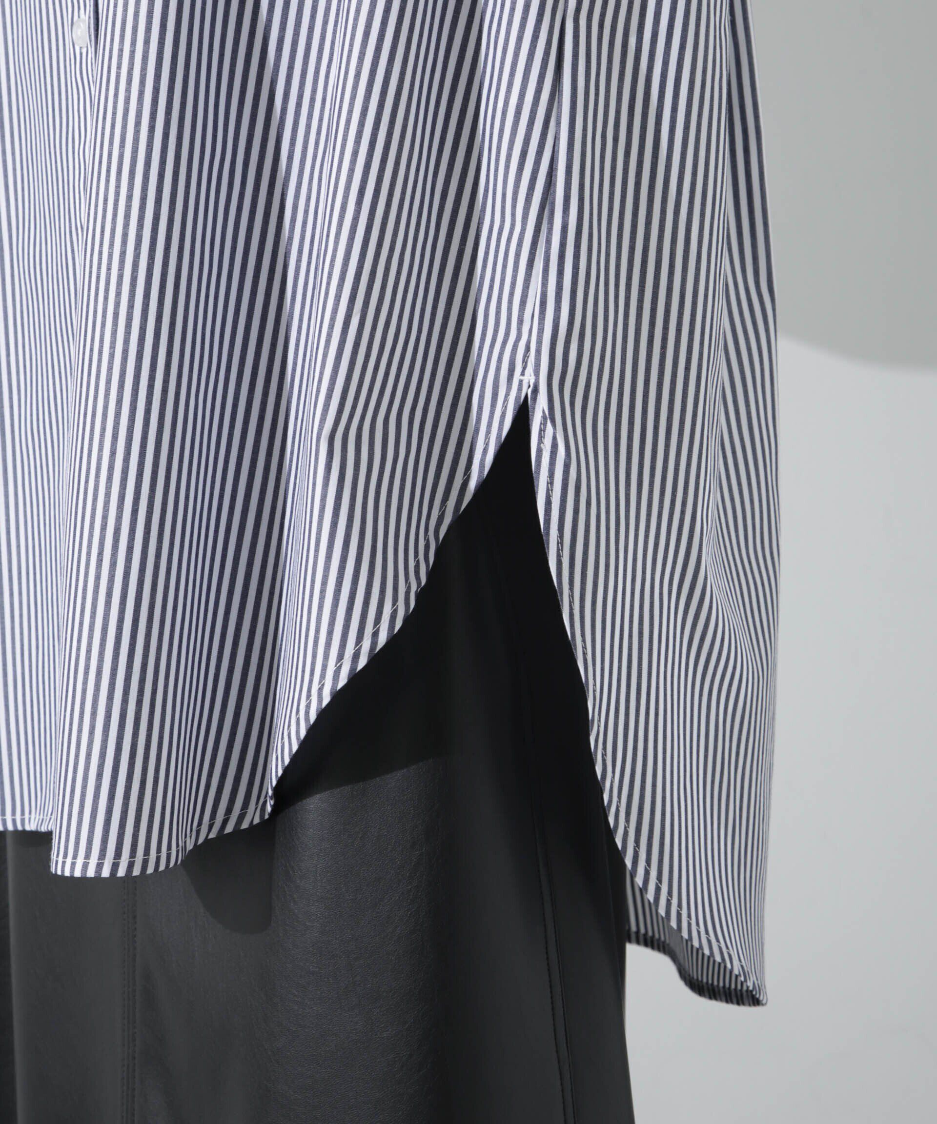 nano･universe「ブロードワイドシルエットシャツ」|シャツ・ブラウス|