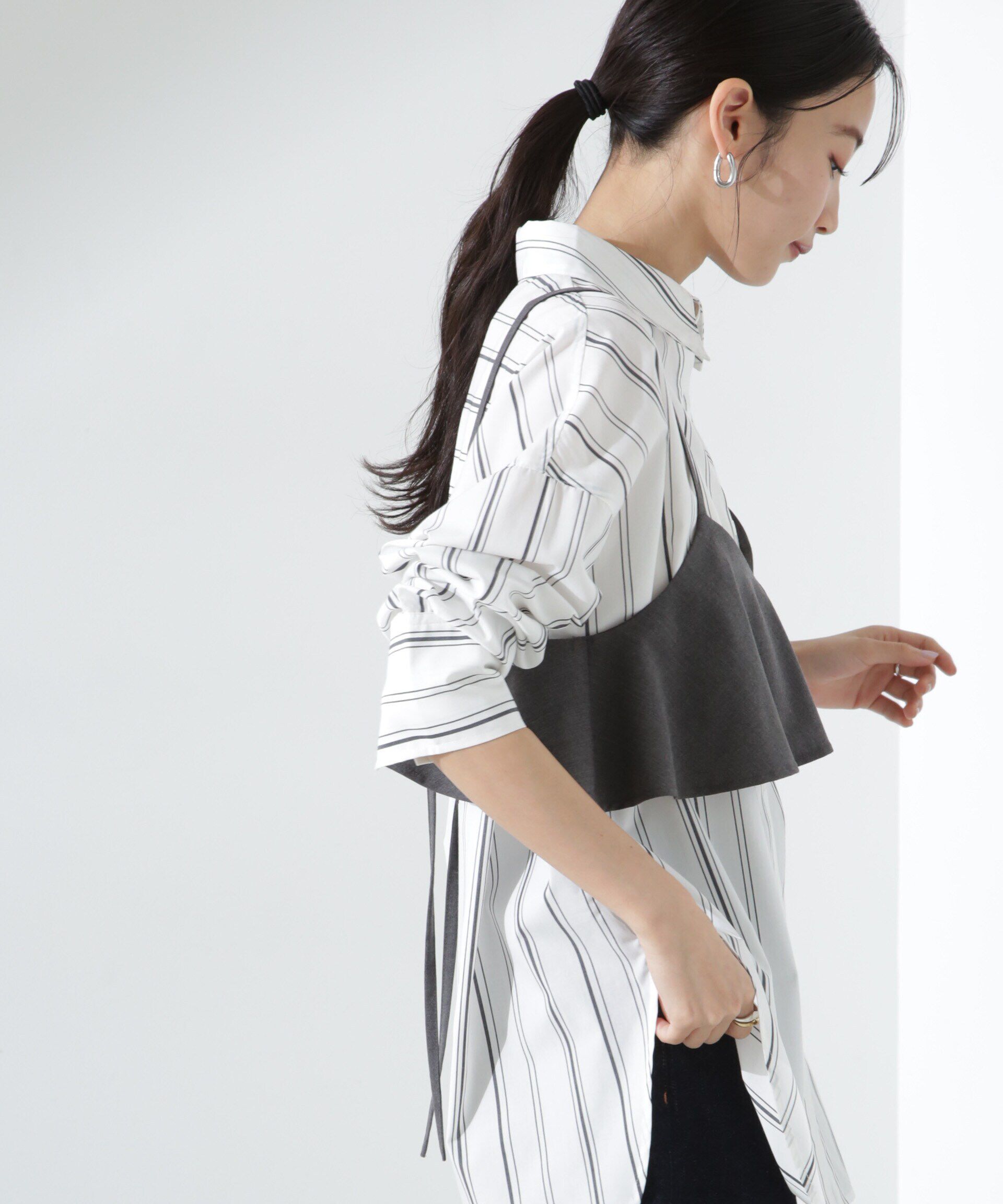 nano･universe「ブロードワイドシルエットシャツ」|シャツ・ブラウス|