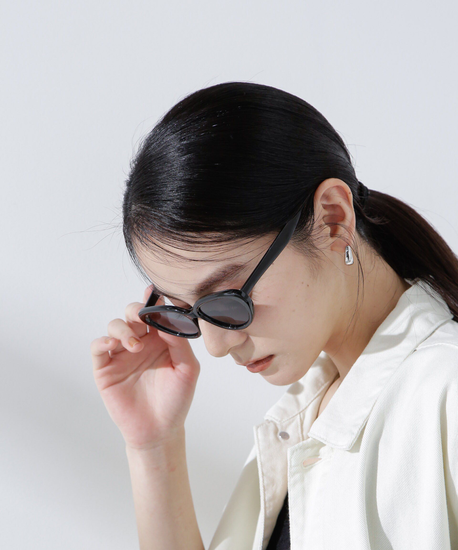 nano･universe「noeyedia/キャットアイ ファッショングラス」|メガネ|