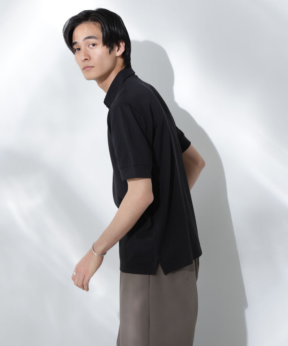 nano･universe「Anti Soaked(R)  汗染み防止 比翼ポロシャツ」|Tシャツ・カットソー|