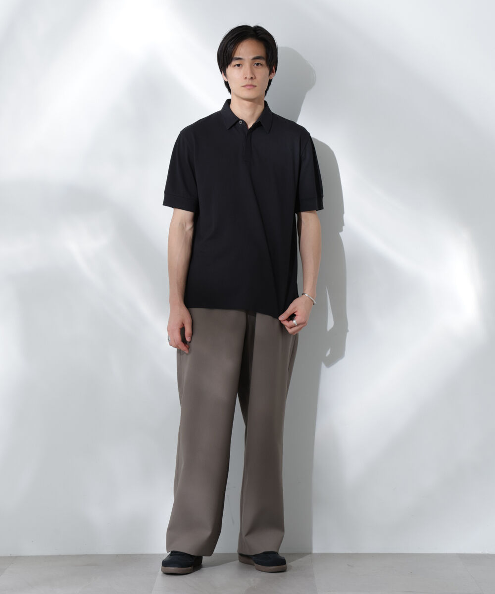 nano･universe「Anti Soaked(R)  汗染み防止 比翼ポロシャツ」|Tシャツ・カットソー|