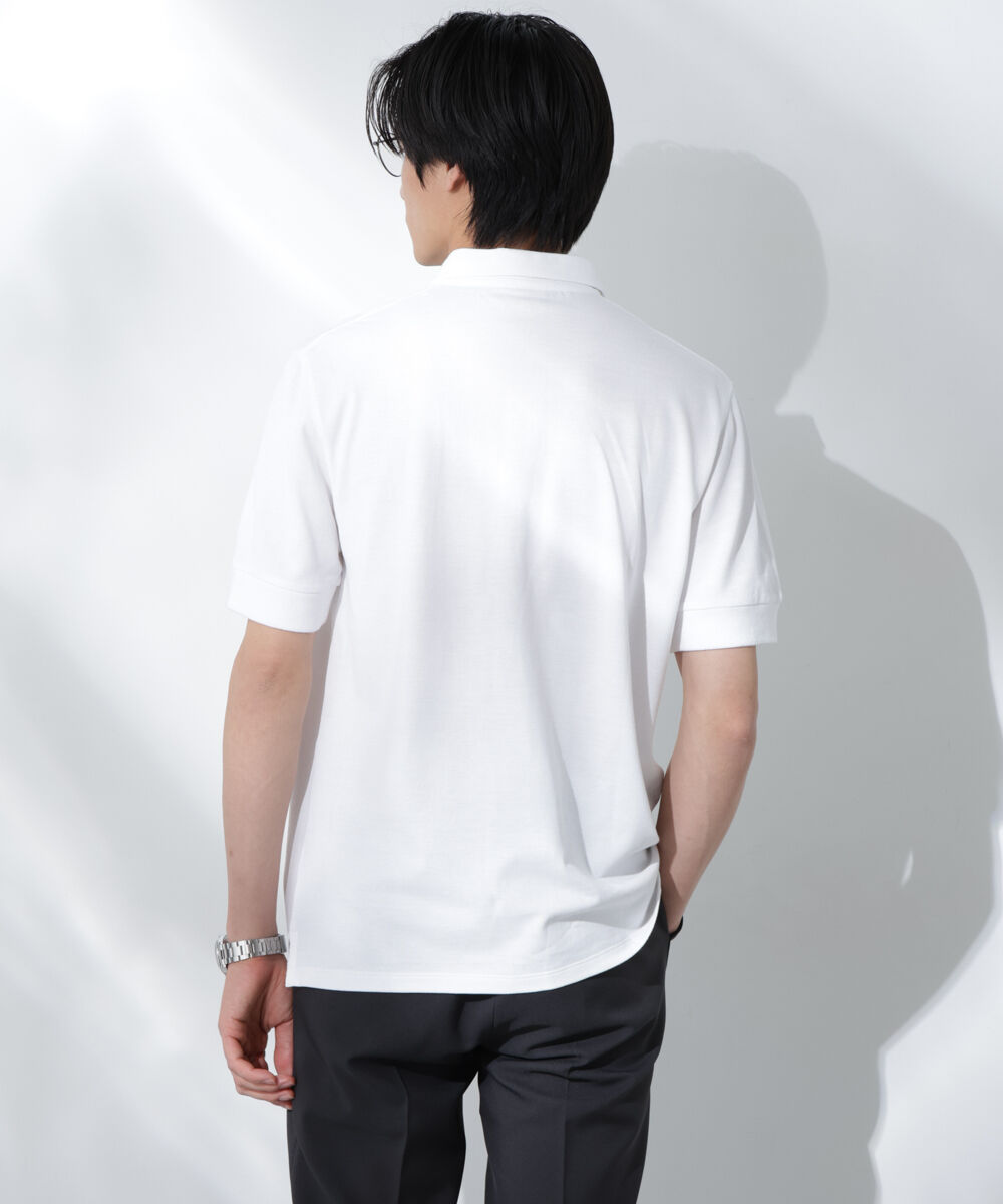 nano･universe「Anti Soaked(R)  汗染み防止 比翼ポロシャツ」|Tシャツ・カットソー|