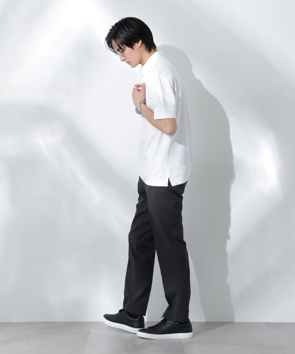 nano･universe「Anti Soaked(R)  汗染み防止 比翼ポロシャツ」|Tシャツ・カットソー|