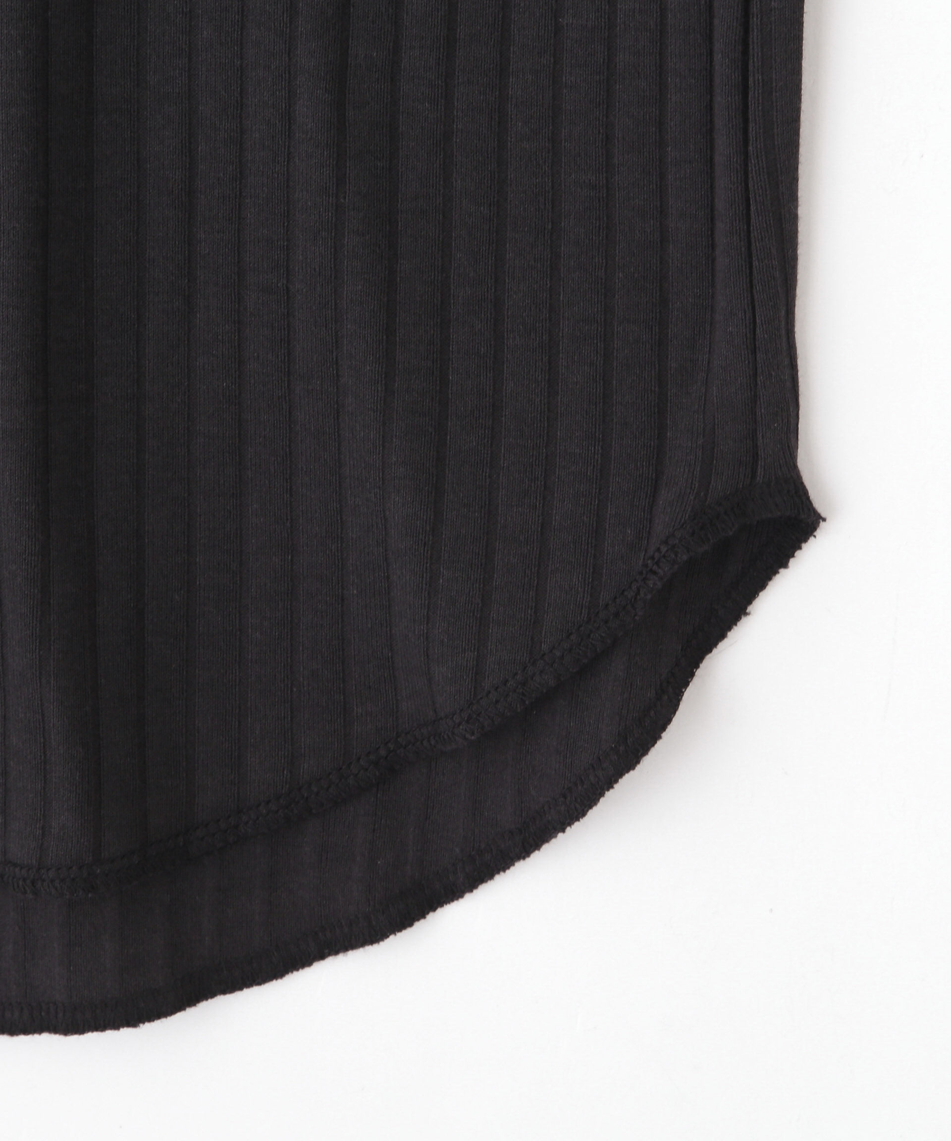 nano･universe「Anti Soaked(R) 汗染み防止リブノースリーブTシャツ（セットアップ可）」|Tシャツ・カットソー|