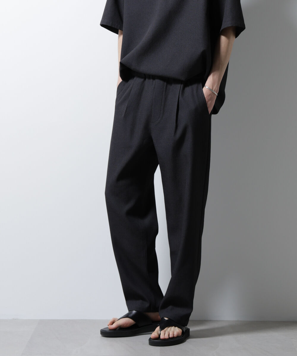 nano･universe「「MC」coveross(R)EOS ポリエステル リラックスワイドパンツ」|チノ|