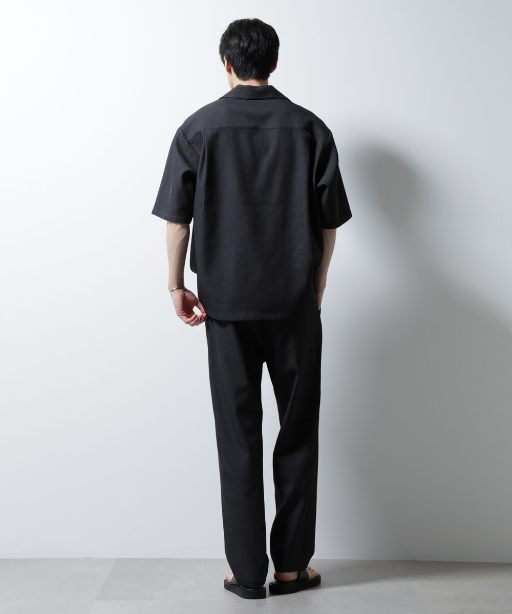 nano･universe「「MC」coveross(R)EOS ポリエステル リラックスワイドパンツ」|チノ|