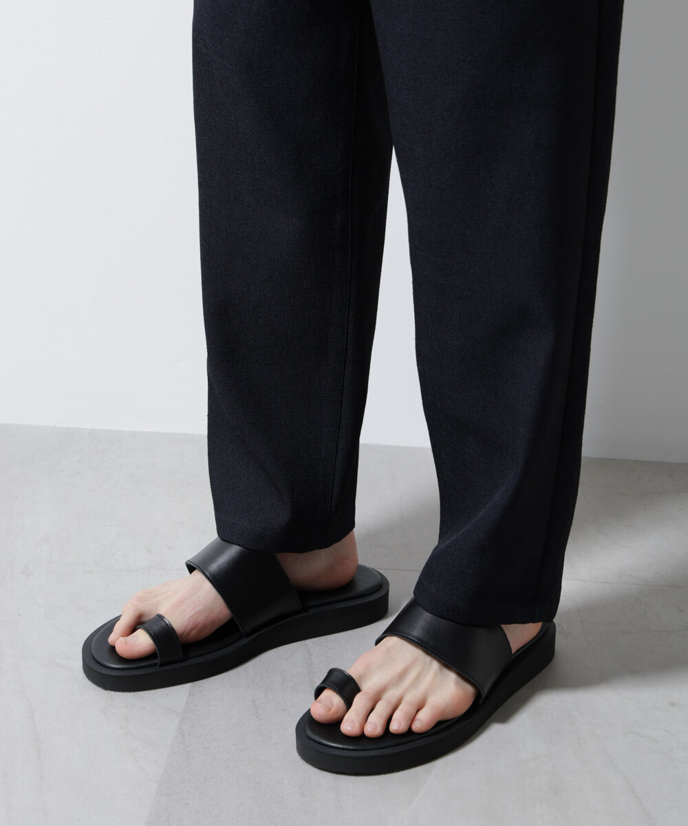 nano･universe「「MC」coveross(R)EOS ポリエステル リラックスワイドパンツ」|チノ|