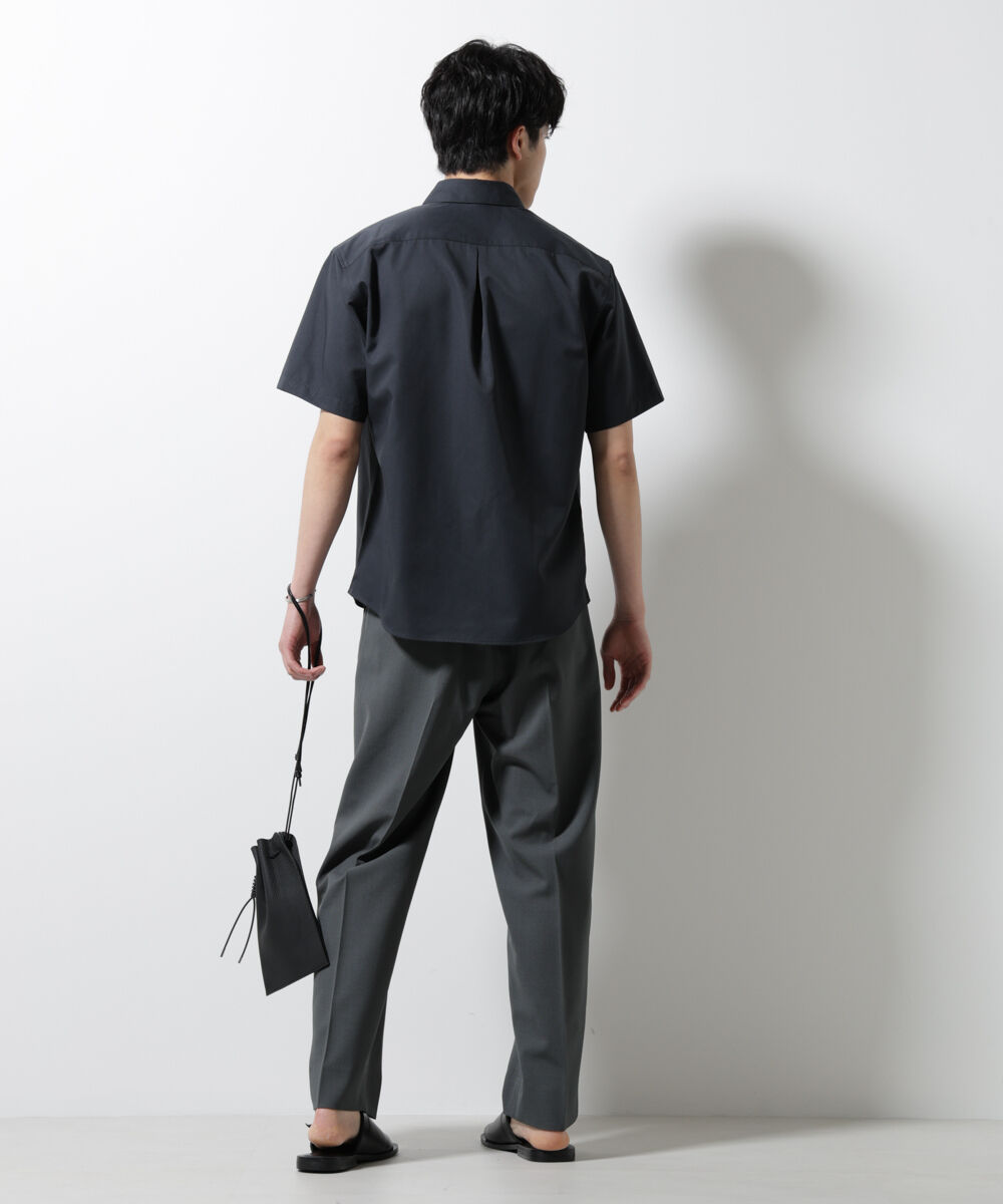 nano･universe「スタンダードレギュラーカラーシャツ/半袖」|シャツ・ブラウス|