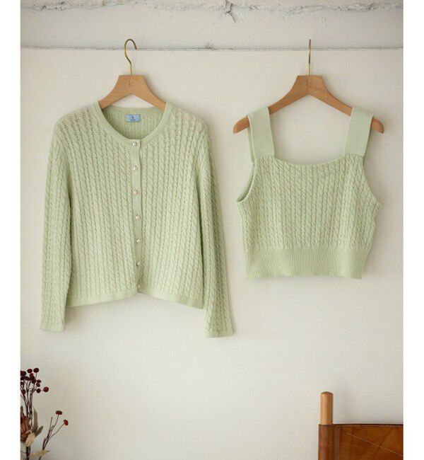 組曲「【WEB限定】CHAI  ニットビスチェ」|ベスト・ジレ|