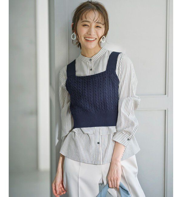 組曲「【WEB限定】CHAI  ニットビスチェ」|ベスト・ジレ|