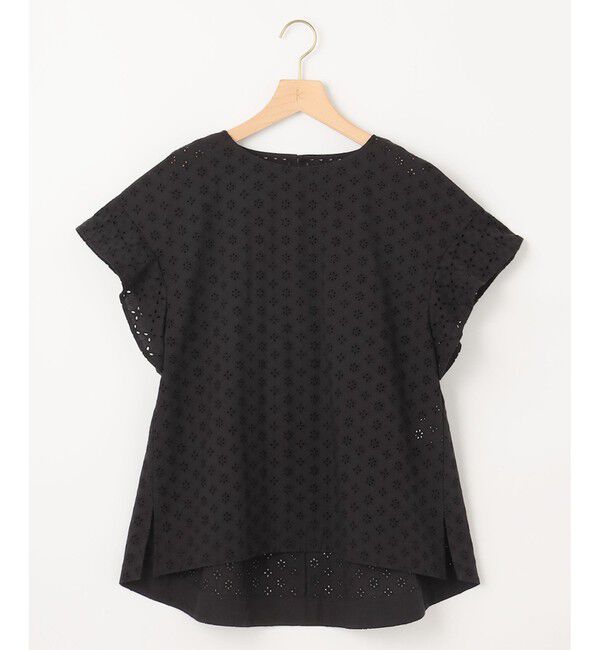 組曲「【洗える】エンブロイダリーレース チュニックブラウス」|シャツ・ブラウス|