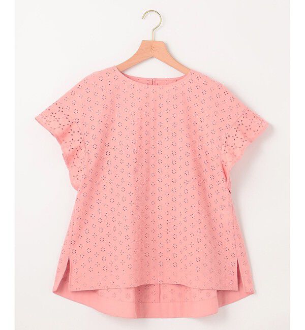 組曲「【洗える】エンブロイダリーレース チュニックブラウス」|シャツ・ブラウス|