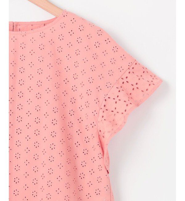 組曲「【洗える】エンブロイダリーレース チュニックブラウス」|シャツ・ブラウス|