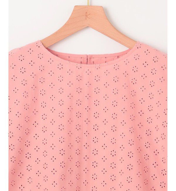 組曲「【洗える】エンブロイダリーレース チュニックブラウス」|シャツ・ブラウス|