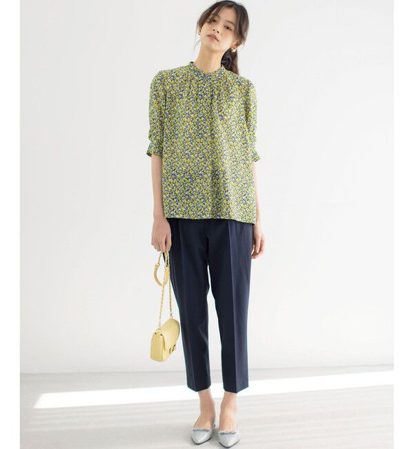 組曲「ミニフラワープリント ブラウス」|シャツ・ブラウス|
