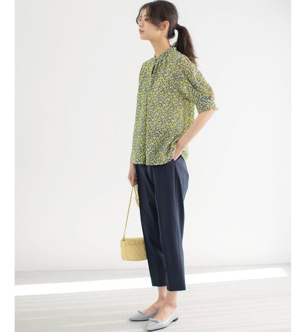 組曲「ミニフラワープリント ブラウス」|シャツ・ブラウス|
