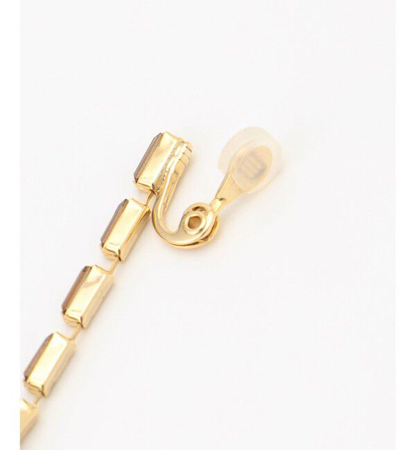 自由区「【SHIHOさん着用】プレシオサダイヤレーン イヤリング」|イヤリング|