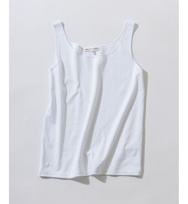 23区「【洗える】ヘルシーインナー タンクトップ」|Tシャツ・カットソー|ホワイト系