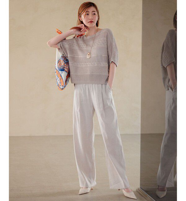 23区「【洗える】ヘルシーインナー タンクトップ」|Tシャツ・カットソー|