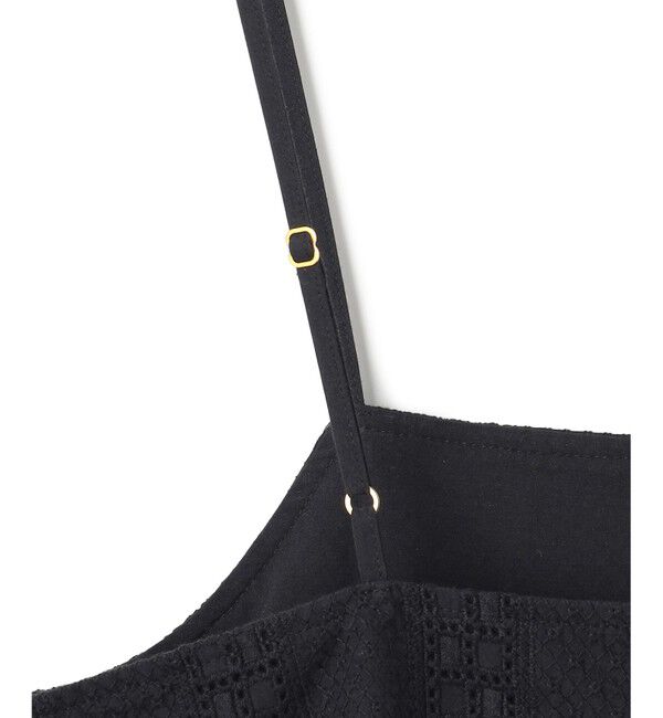 23区「【洗える】コットンエンブロイダリー キャミソール」|シャツ・ブラウス|