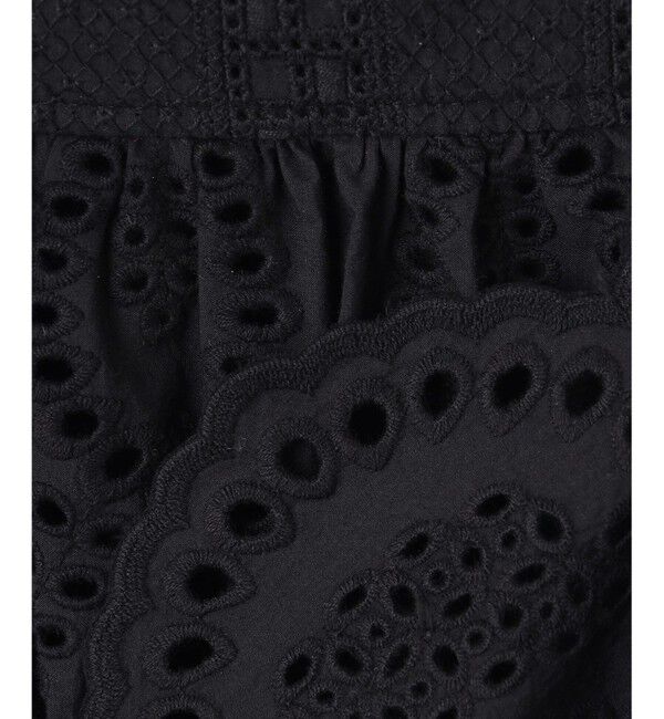 23区「【洗える】コットンエンブロイダリー キャミソール」|シャツ・ブラウス|