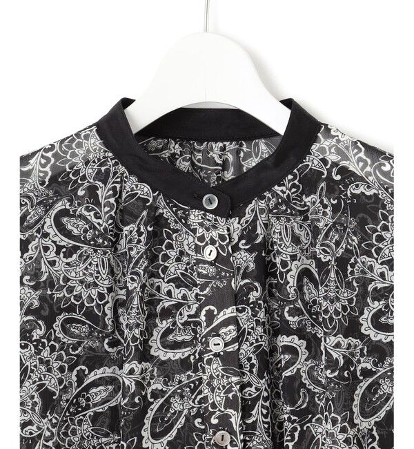 23区「【一部店舗限定/速乾性/洗える】モノトーンプリント ワンピース」|ワンピース|