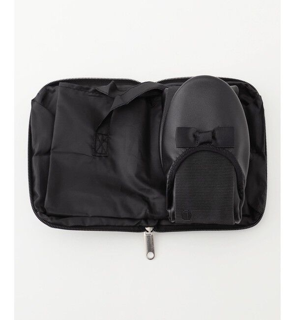 ANY SIS「【バッグ付】折りたたみ スリッパ」|ショートブーツ|