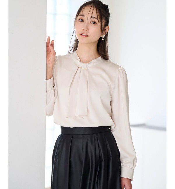 ANY SIS「【洗える】4WAYボウタイ ブラウス」|シャツ・ブラウス|アイボリー系