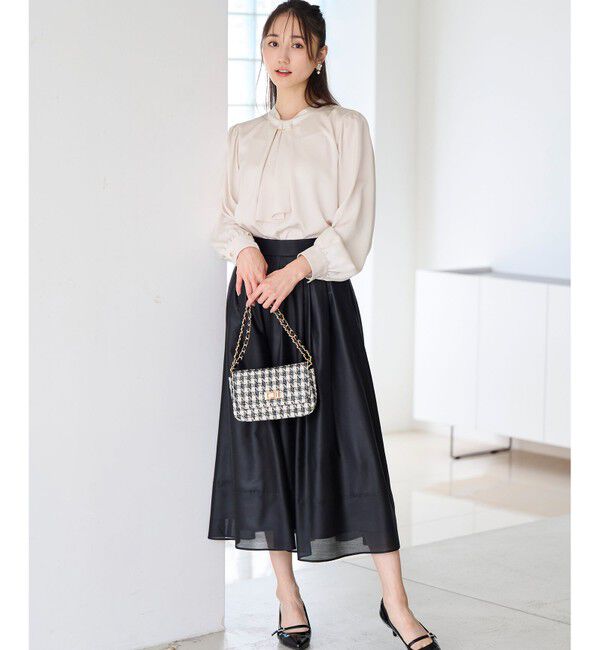 ANY SIS「【洗える】4WAYボウタイ ブラウス」|シャツ・ブラウス|