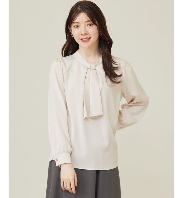 ANY SIS「【洗える】4WAYボウタイ ブラウス」|シャツ・ブラウス|